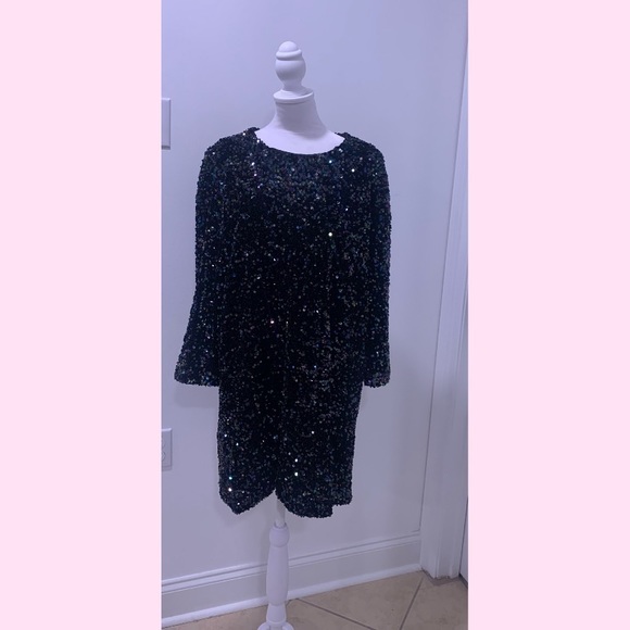 Zara Dresses & Skirts - Zara Design, sequin dress, size XL